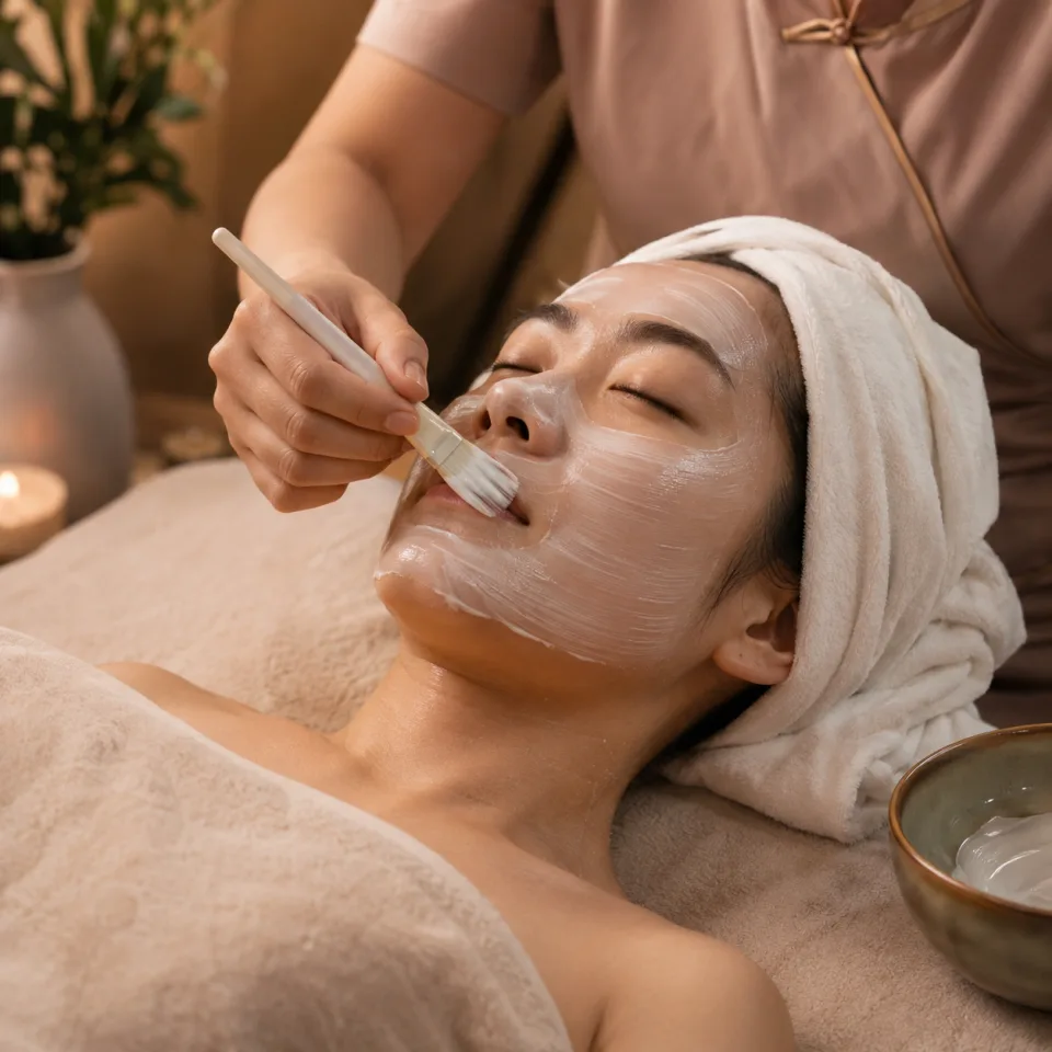 Chăm sóc da mặt và thư giãn toàn thân
